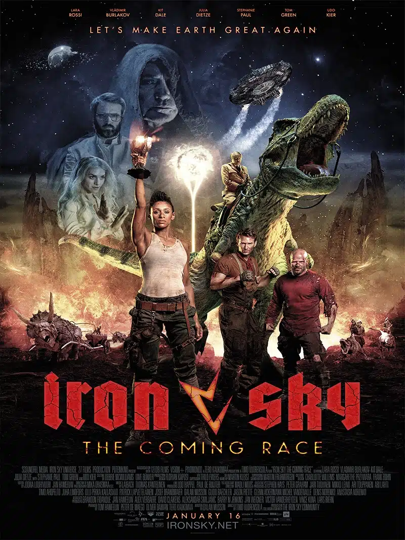 Iron Sky the coming Race movie cover AED Studios